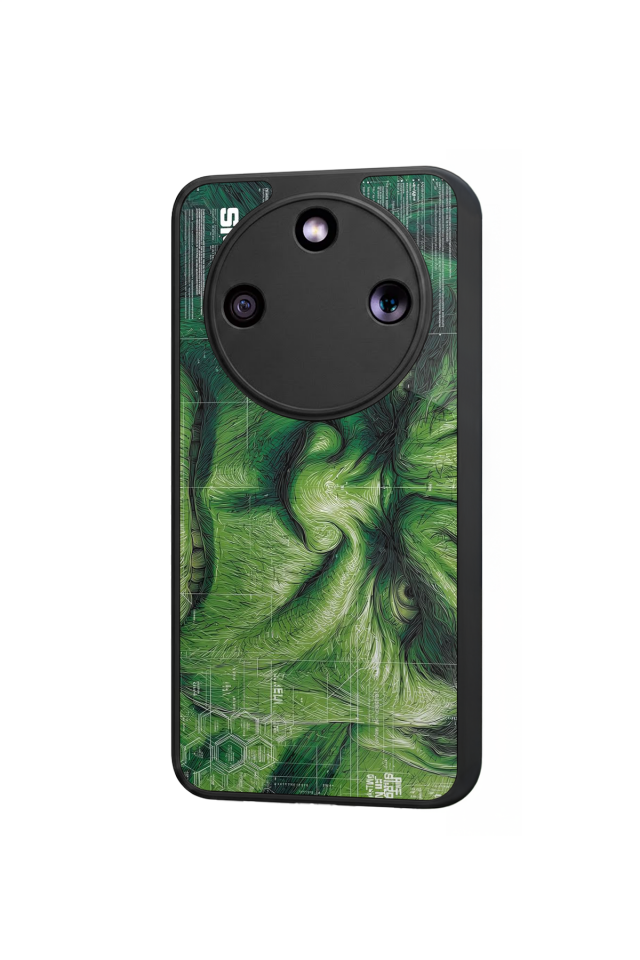 Honor Magic 8 Lite Uyumlu Hulk Tasarımlı Glossy Premium Kılıf