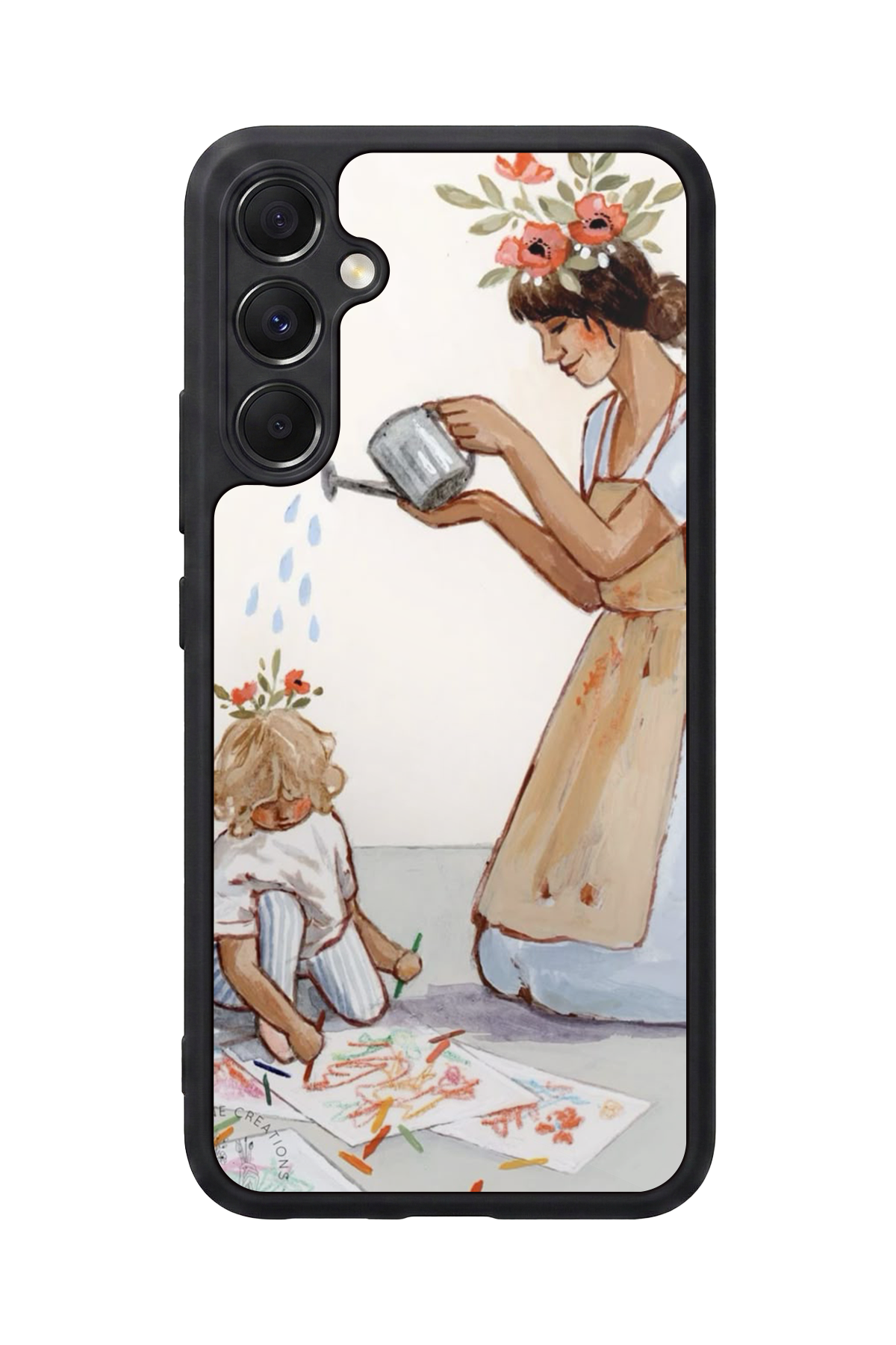 Samsung Galaxy A34 Uyumlu Kalp Love Tasarımlı Glossy Premium Kılıf