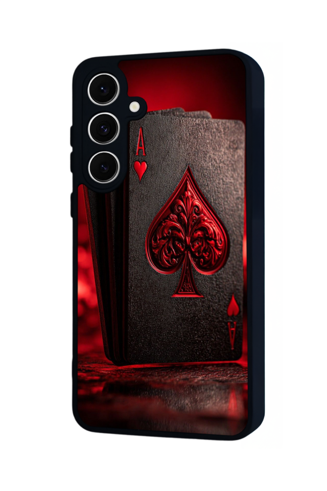 Samsung Galaxy A16 Uyumlu Kart Tasarımlı Glossy Premium Kılıf
