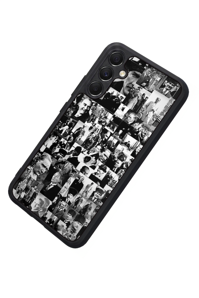 Samsung Galaxy M34 Uyumlu Mustafa Kemal Ataturk Tasarımlı Glossy Premium Kılıf