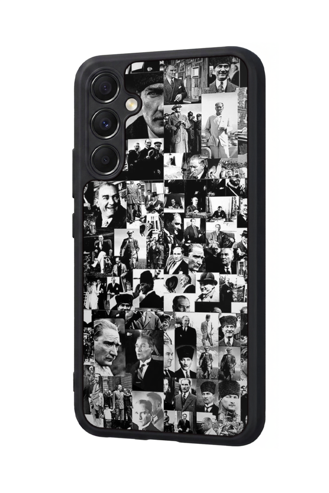 Samsung Galaxy M34 Uyumlu Mustafa Kemal Ataturk Tasarımlı Glossy Premium Kılıf