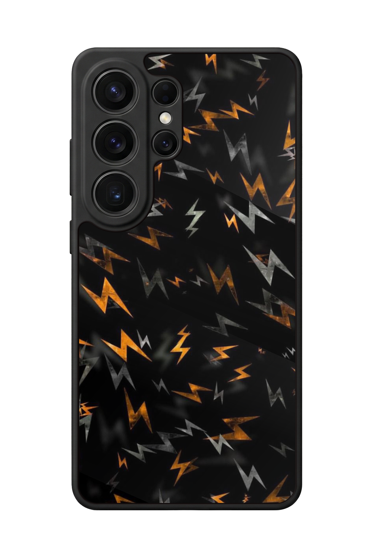 Samsung Galaxy S26 Ultra Uyumlu Simsek Tasarımlı Glossy Premium Kılıf