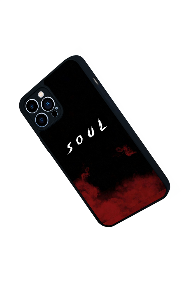 iPhone 13 Pro Max Uyumlu SOUL Tasarımlı Glossy Premium Kılıf