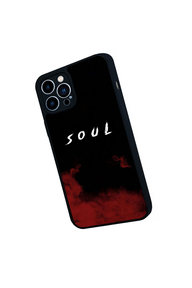 iPhone 13 Pro Max Uyumlu SOUL Tasarımlı Glossy Premium Kılıf