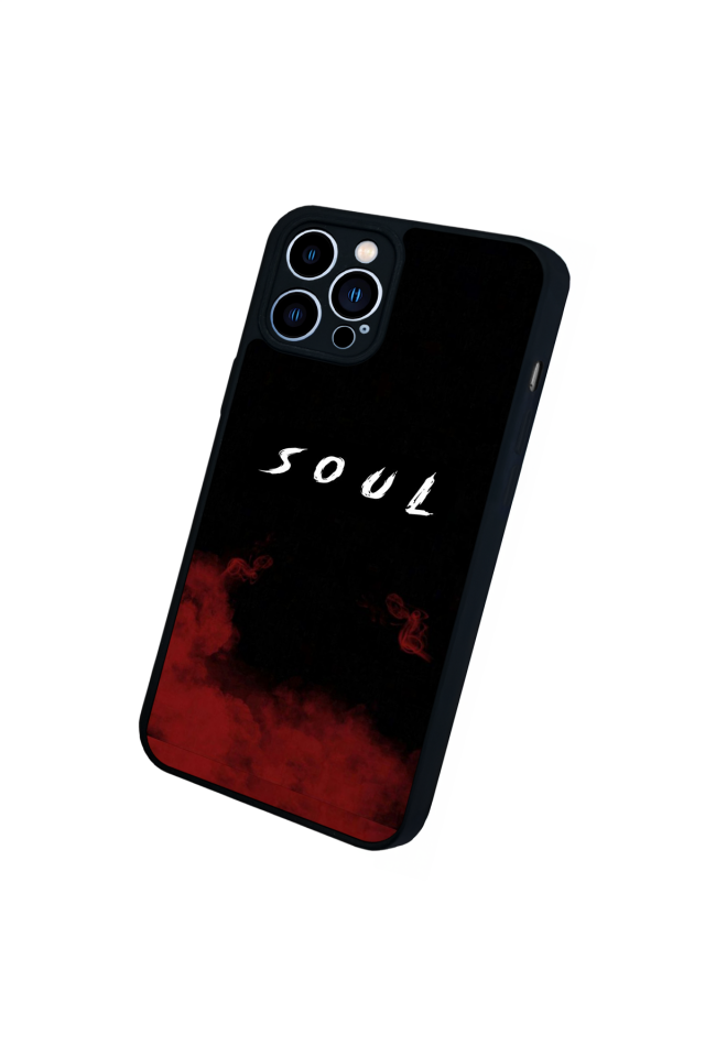 iPhone 13 Pro Max Uyumlu SOUL Tasarımlı Glossy Premium Kılıf