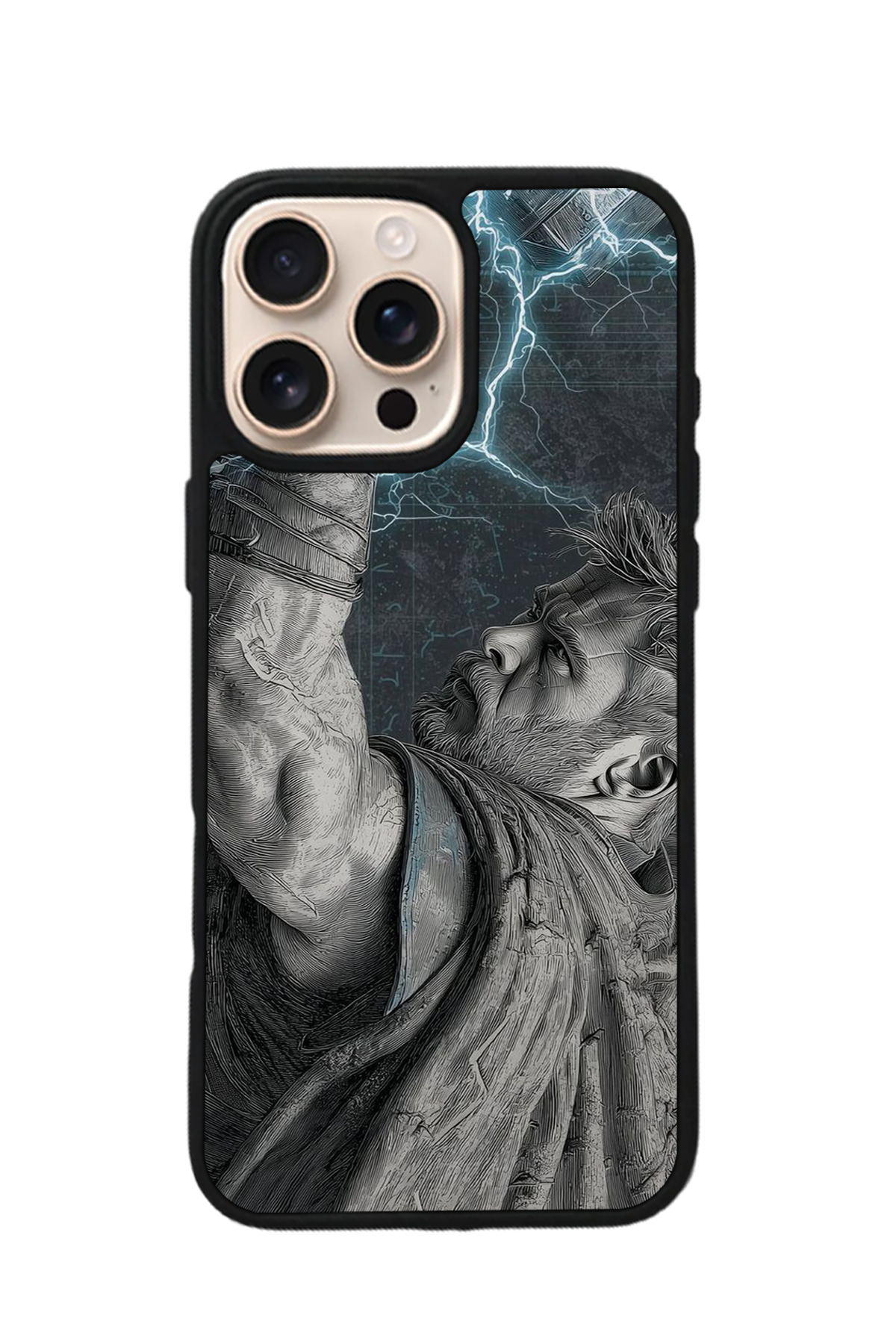 iPhone 15 Pro Uyumlu Thor Tasarımlı Glossy Premium Kılıf