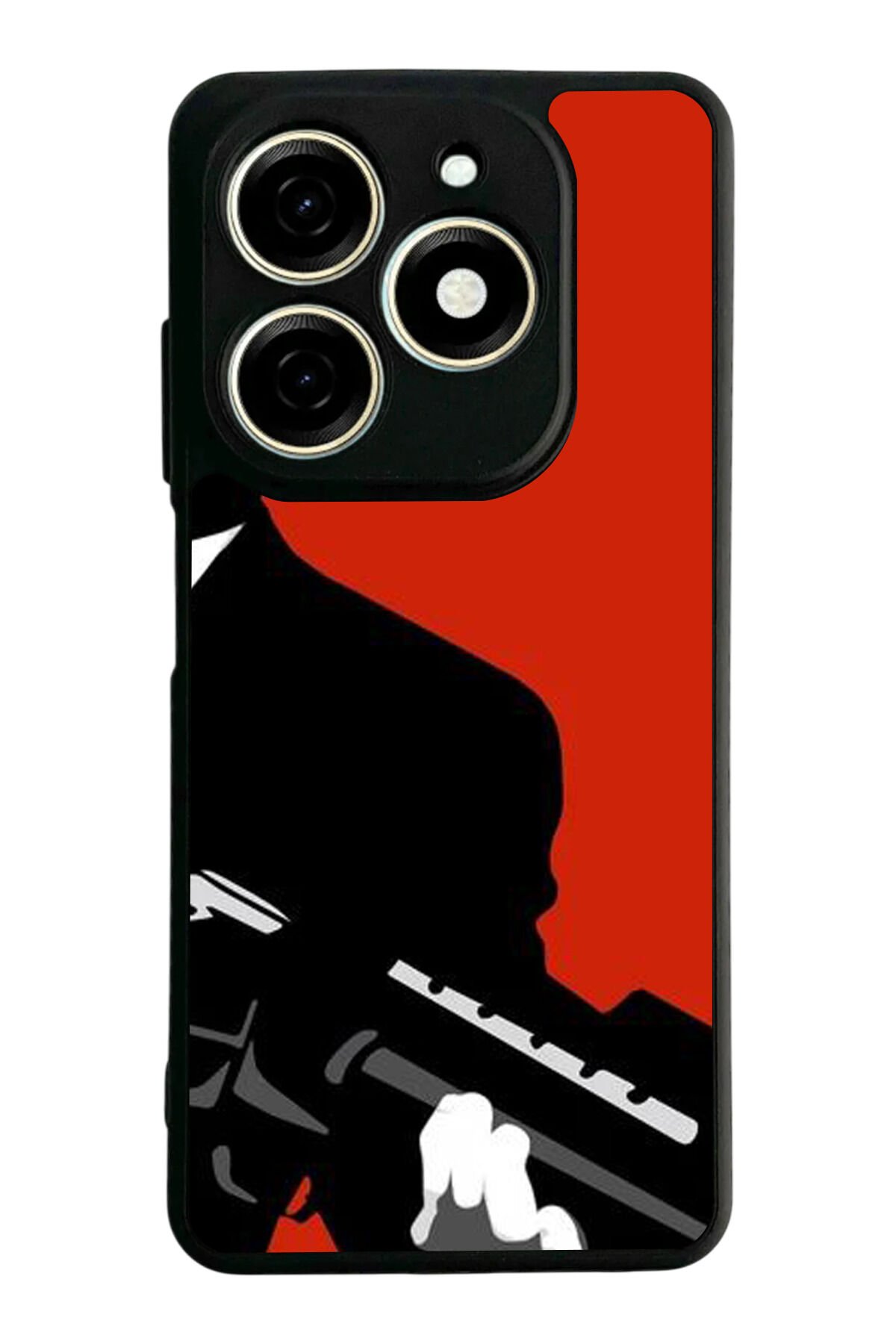Tecno Spark 20/20C Uyumlu Scarface Tasarımlı Glossy Premium Kılıf