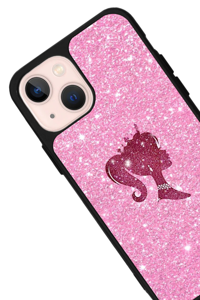 iPhone 13 Mini Uyumlu Barbie Tasarımlı Glossy Premium Kılıf