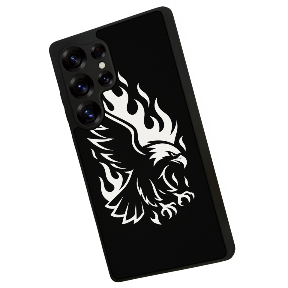 Samsung Galaxy S25 Ultra Uyumlu Besiktas Tasarımlı Glossy Premium Kılıf