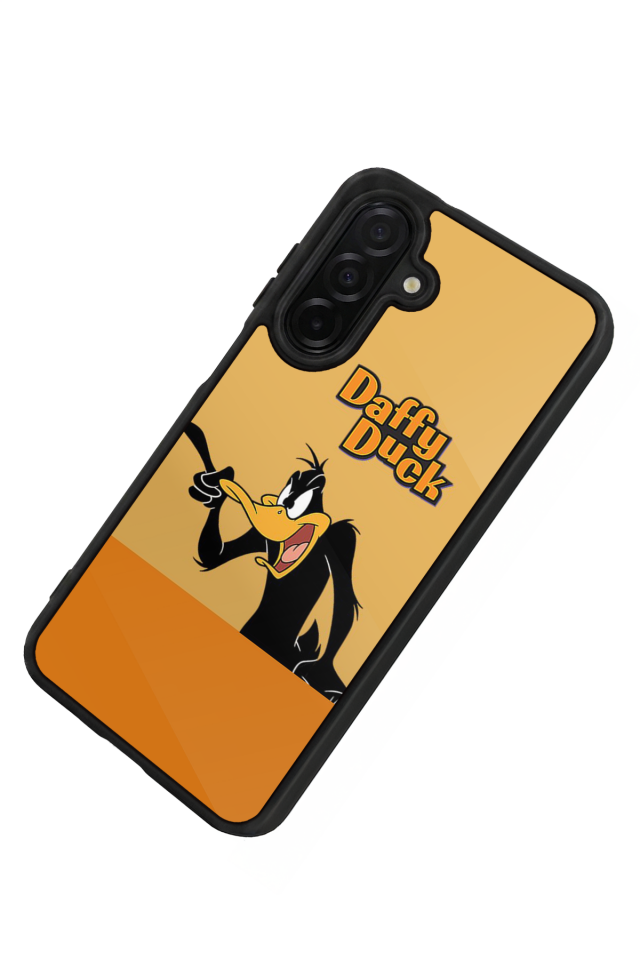 Samsung Galaxy A56 Uyumlu Daffy duck Tasarımlı Glossy Premium Kılıf