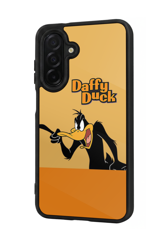 Samsung Galaxy A56 Uyumlu Daffy duck Tasarımlı Glossy Premium Kılıf