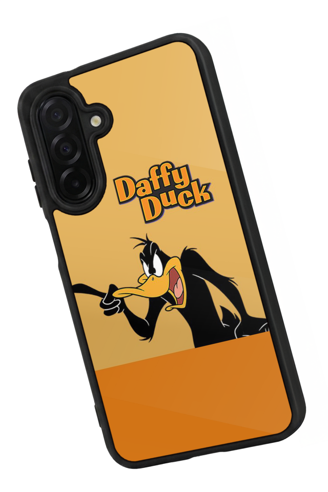 Samsung Galaxy A56 Uyumlu Daffy duck Tasarımlı Glossy Premium Kılıf