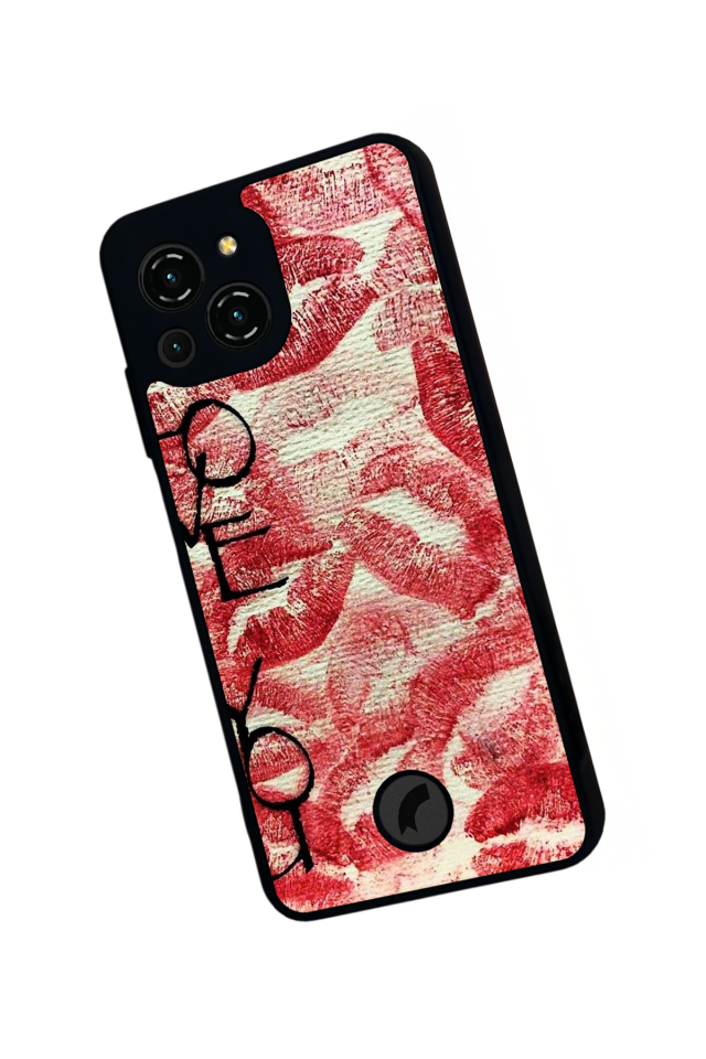 Reeder S23 Pro Max Uyumlu Dudak Tasarımlı Glossy Premium Kılıf