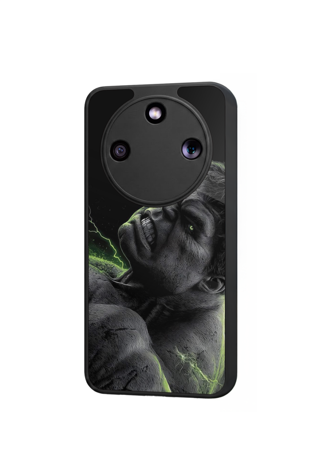 Honor Magic 8 Lite Uyumlu Hulk Tasarımlı Glossy Premium Kılıf