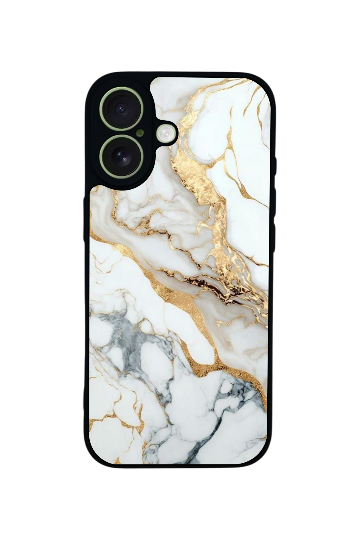 iPhone 17 Uyumlu Mermer Marble Tasarımlı Glossy Premium Kılıf