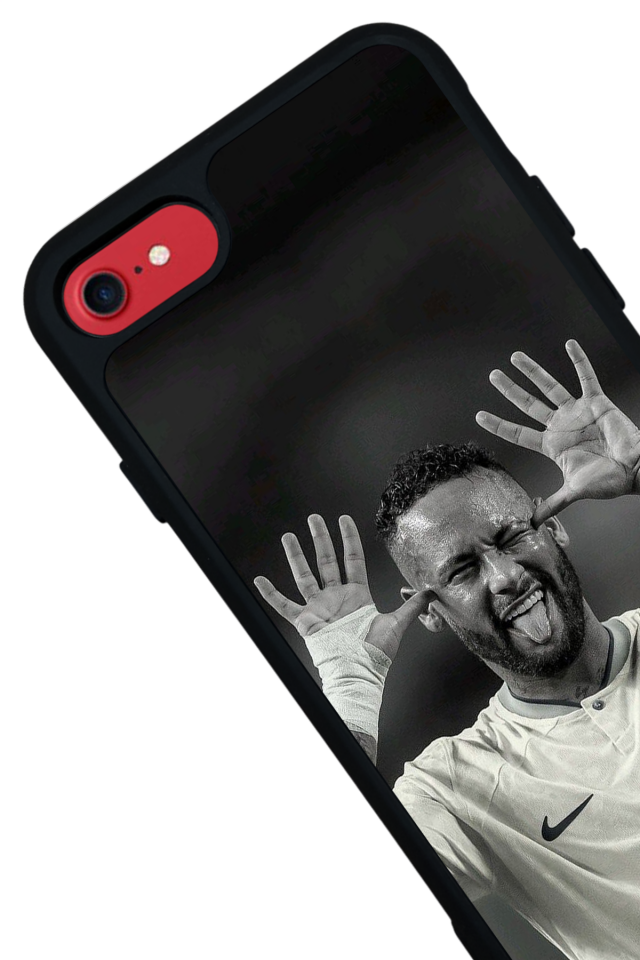 iPhone SE Uyumlu Neymar Tasarımlı Glossy Premium Kılıf