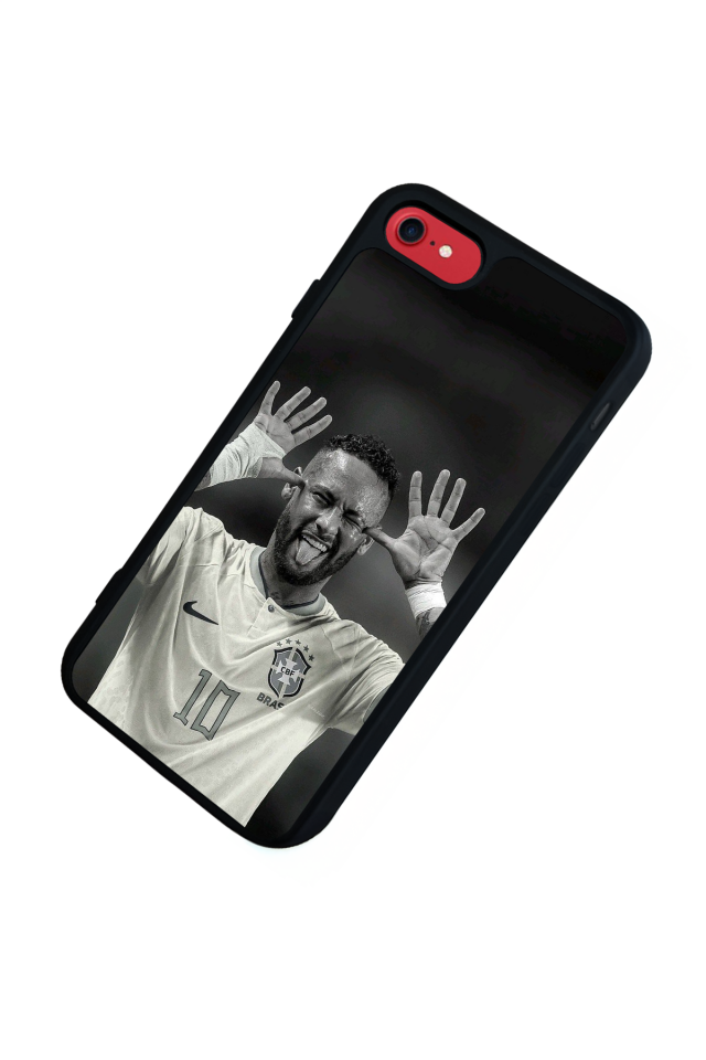 iPhone SE Uyumlu Neymar Tasarımlı Glossy Premium Kılıf