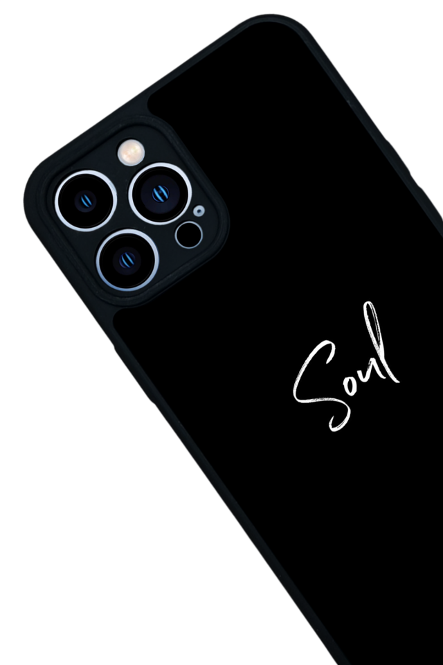 iPhone 13 Pro Max Uyumlu SOUL Tasarımlı Glossy Premium Kılıf