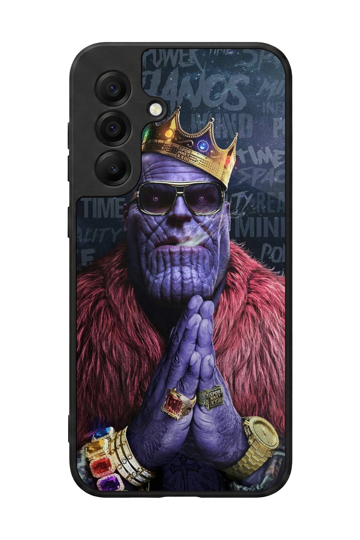 Samsung Galaxy A17 Uyumlu Thanos Tasarımlı Glossy Premium Kılıf