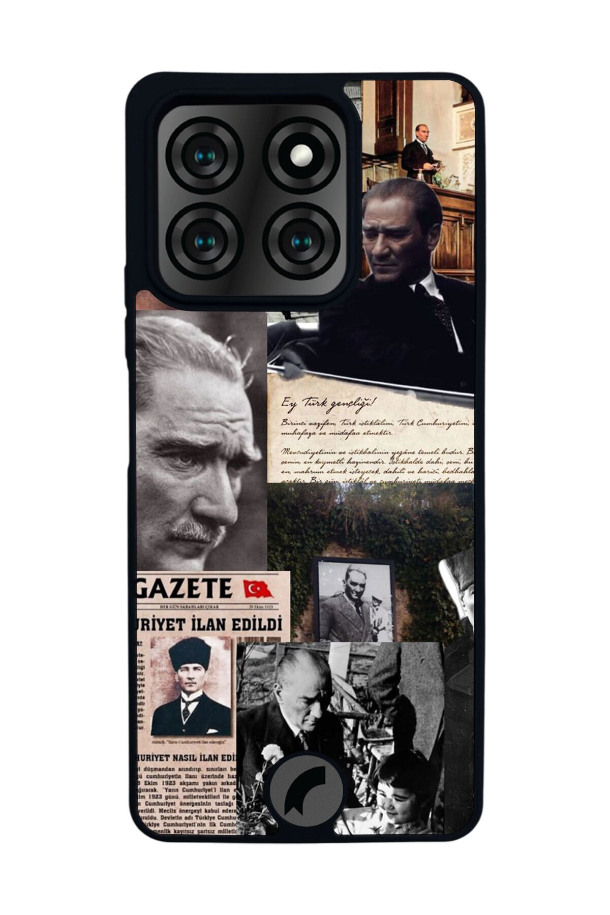 Reeder S71 Uyumlu Mustafa Kemal Ataturk Tasarımlı Glossy Premium Kılıf