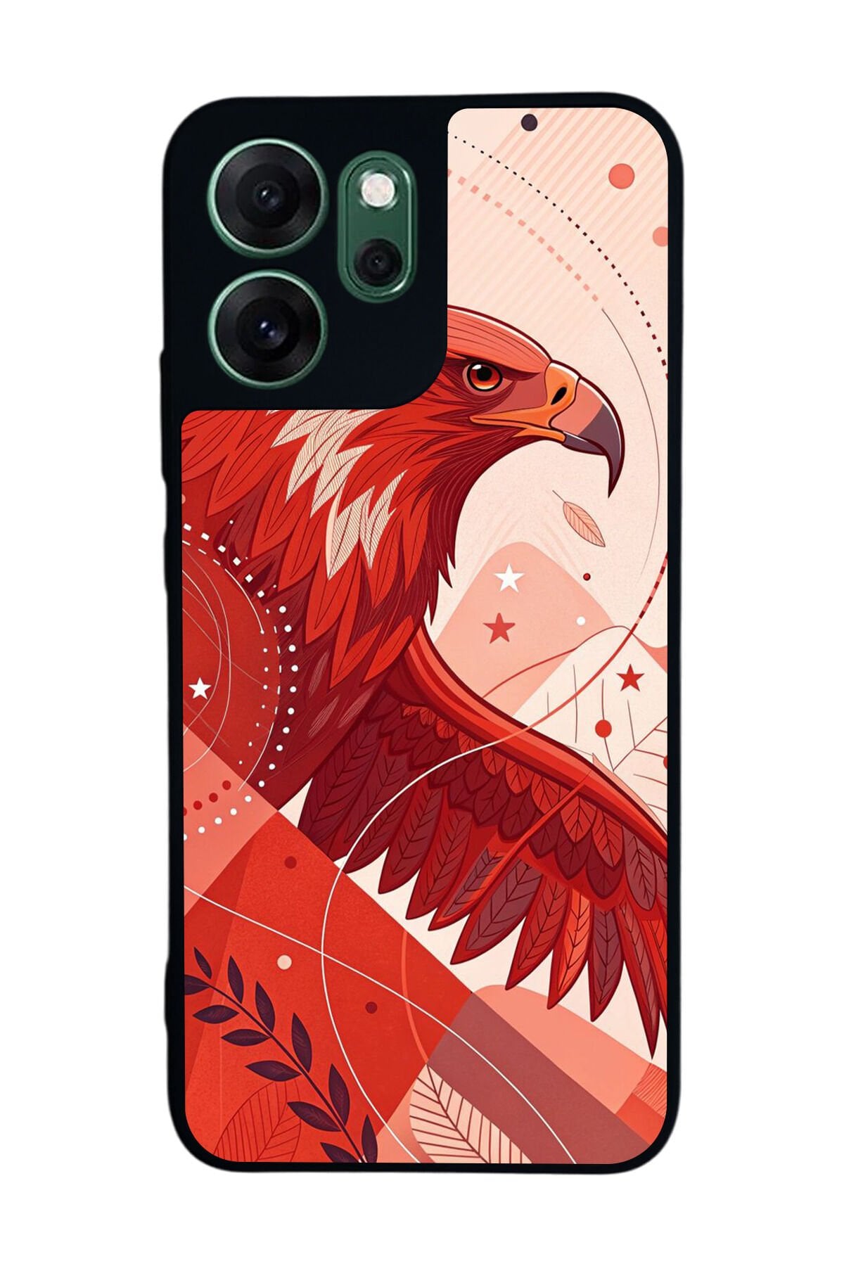 Oppo Reno 14F Uyumlu Besiktas Tasarımlı Glossy Premium Kılıf