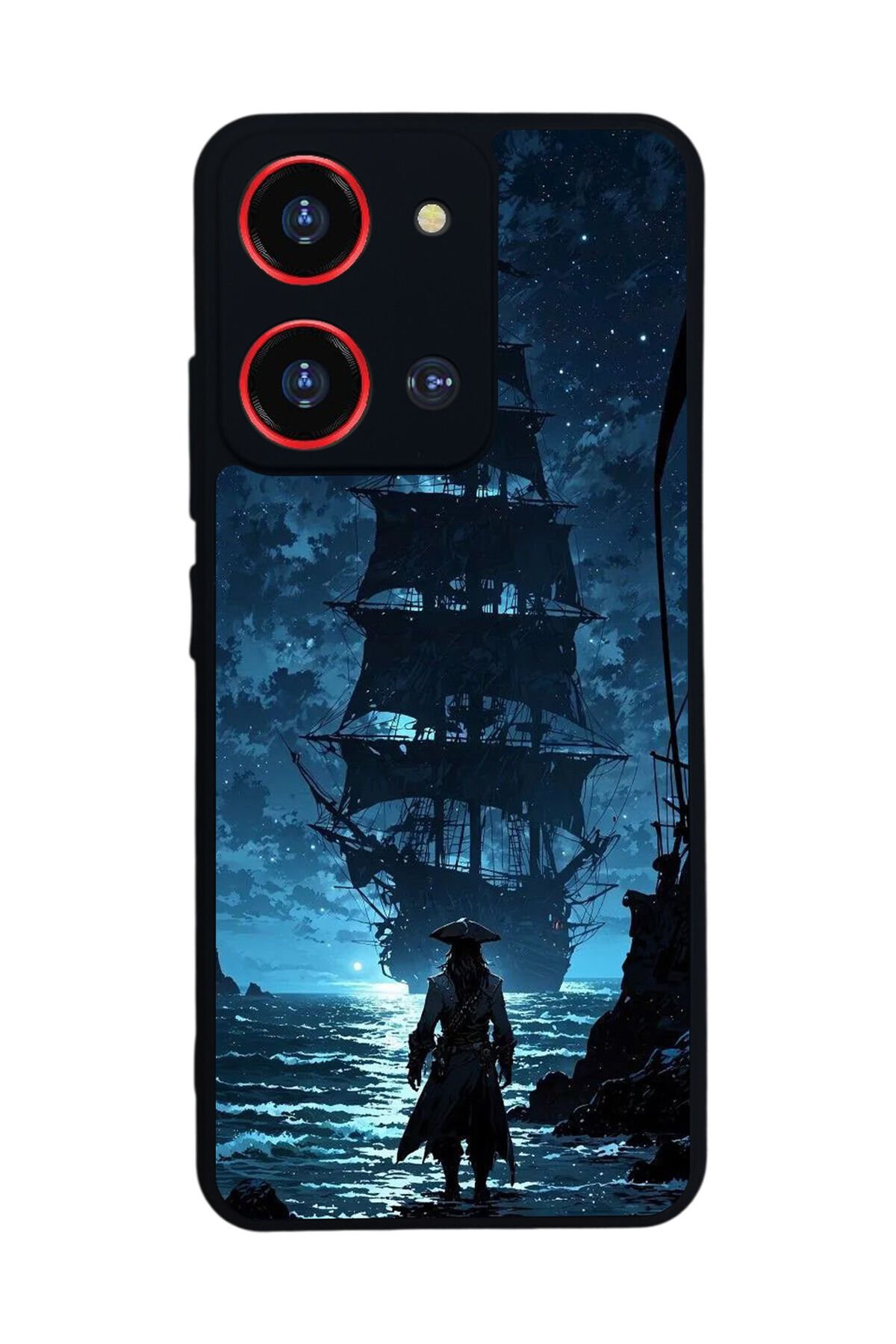 Reeder S19 Max Pro S ZOOM Uyumlu Korsan Tasarımlı Glossy Premium Kılıf