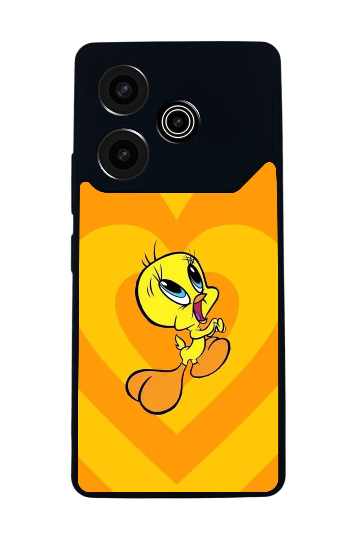 Tecno Pova 6 Uyumlu Tweety Tasarımlı Glossy Premium Kılıf
