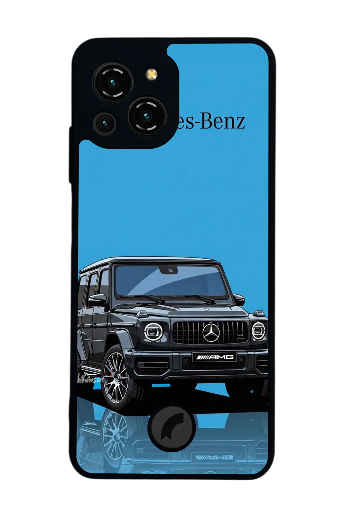 Reeder S23 Pro Max Uyumlu Mercedes Tasarımlı Glossy Premium Kılıf