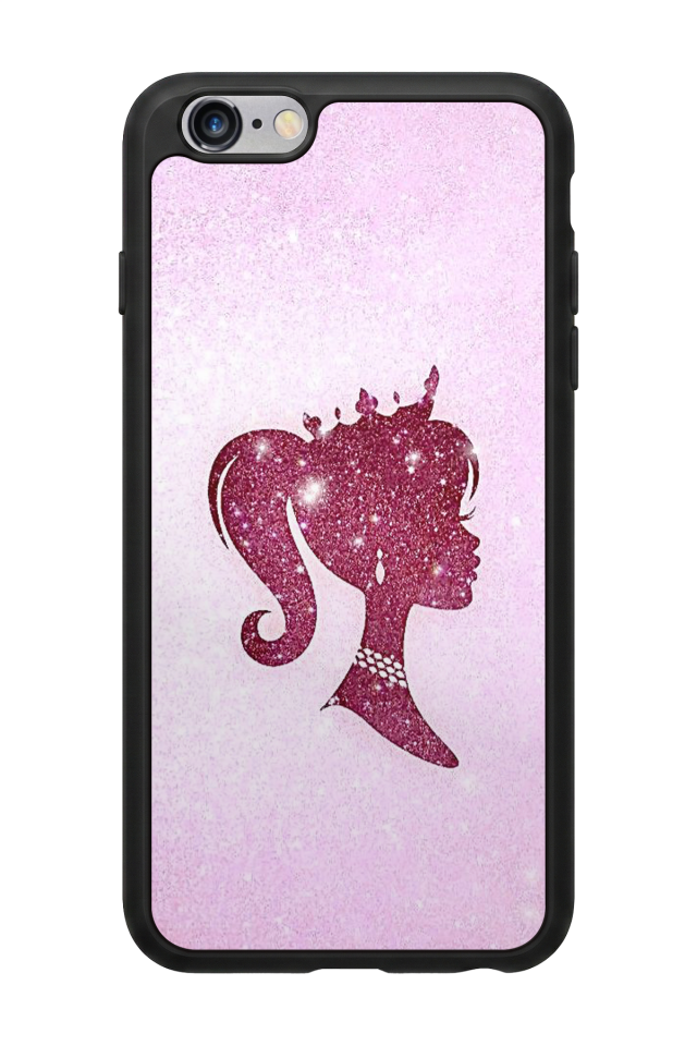 iPhone 6 Plus Uyumlu Barbie Tasarımlı Glossy Premium Kılıf