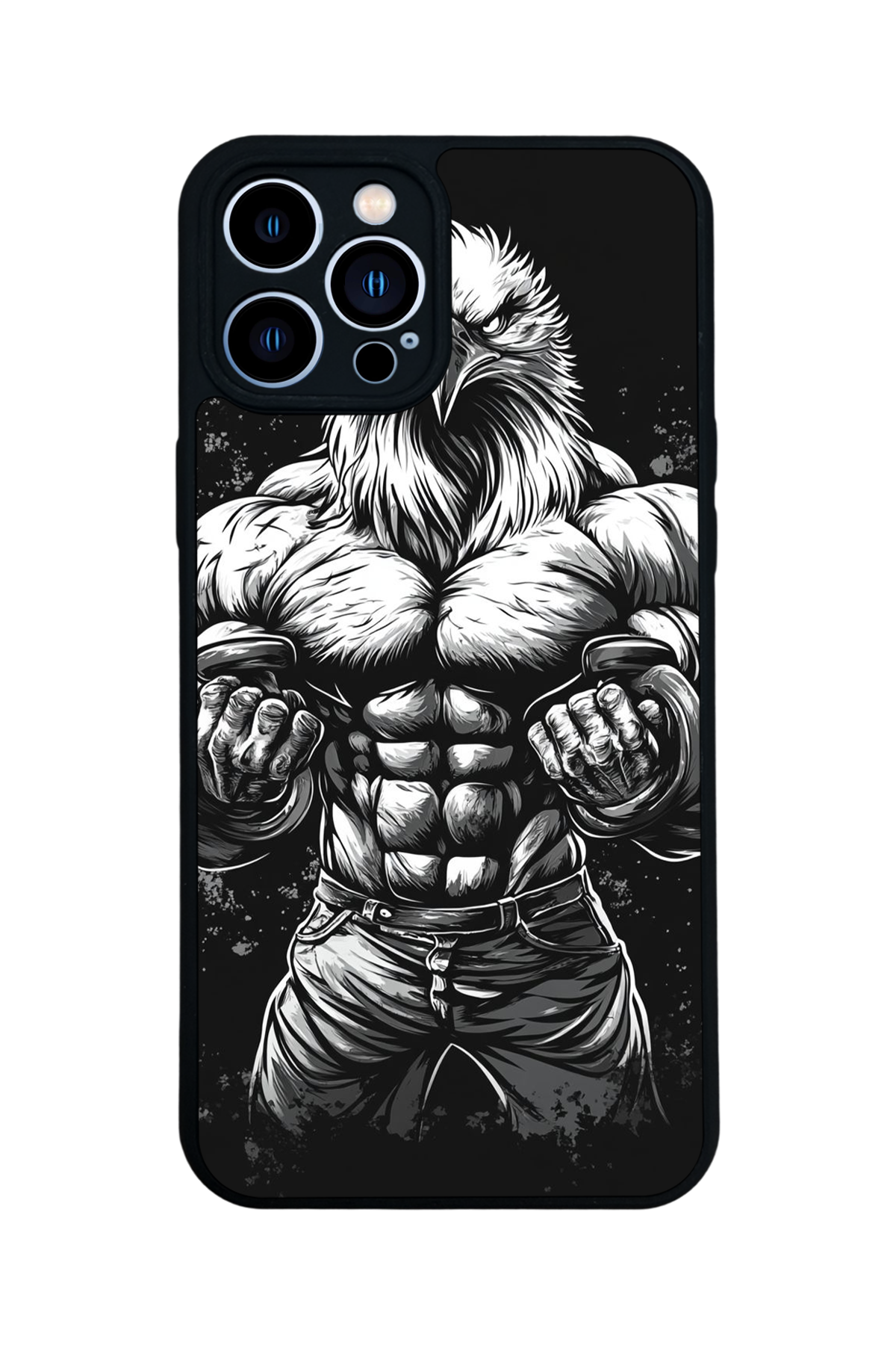 iPhone 12 Pro Max Uyumlu Besiktas Tasarımlı Glossy Premium Kılıf