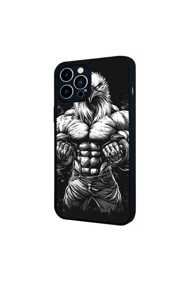 iPhone 12 Pro Max Uyumlu Besiktas Tasarımlı Glossy Premium Kılıf