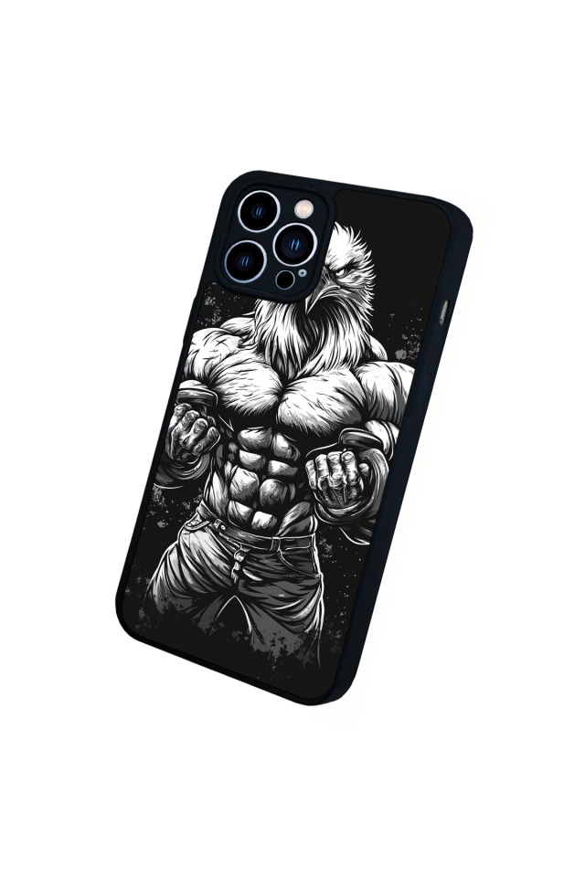 iPhone 12 Pro Max Uyumlu Besiktas Tasarımlı Glossy Premium Kılıf