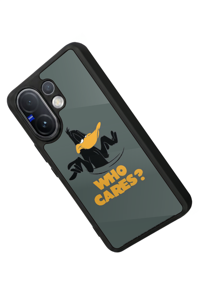 Vivo V60 Uyumlu Daffy duck Tasarımlı Glossy Premium Kılıf