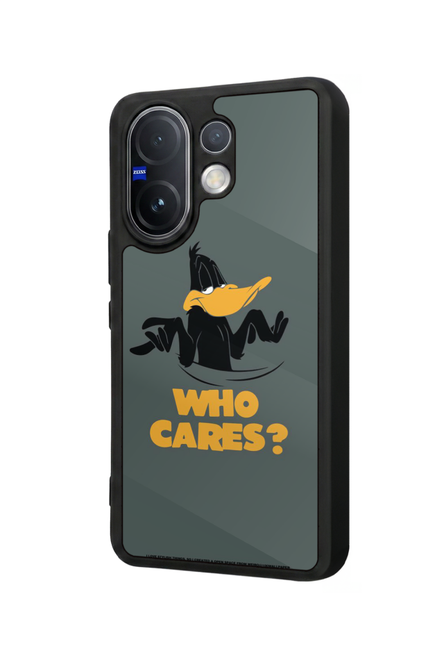 Vivo V60 Uyumlu Daffy duck Tasarımlı Glossy Premium Kılıf