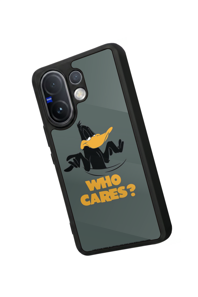 Vivo V60 Uyumlu Daffy duck Tasarımlı Glossy Premium Kılıf