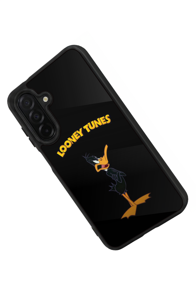 Samsung Galaxy A56 Uyumlu Daffy duck Tasarımlı Glossy Premium Kılıf