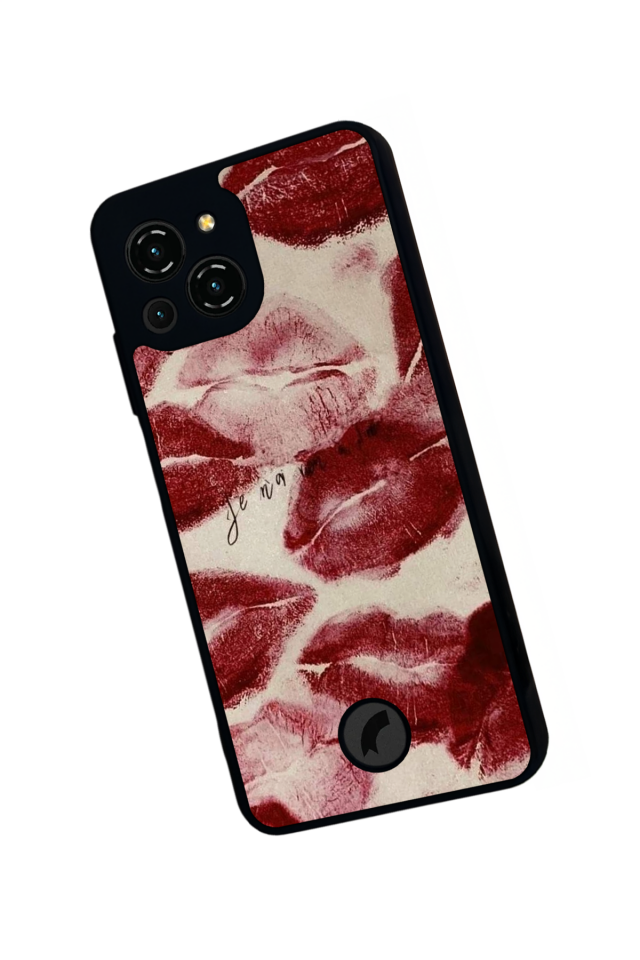 Reeder S23 Pro Max Uyumlu Dudak Tasarımlı Glossy Premium Kılıf