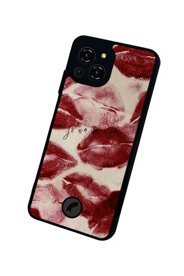 Reeder S23 Pro Max Uyumlu Dudak Tasarımlı Glossy Premium Kılıf