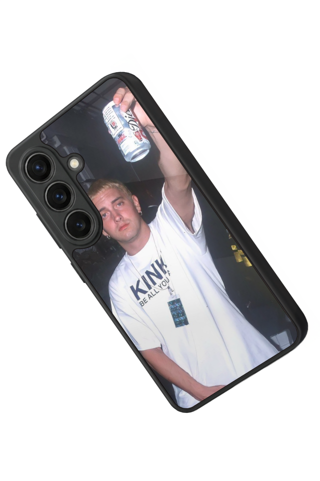 Samsung Galaxy S26 Uyumlu Eminem Tasarımlı Glossy Premium Kılıf