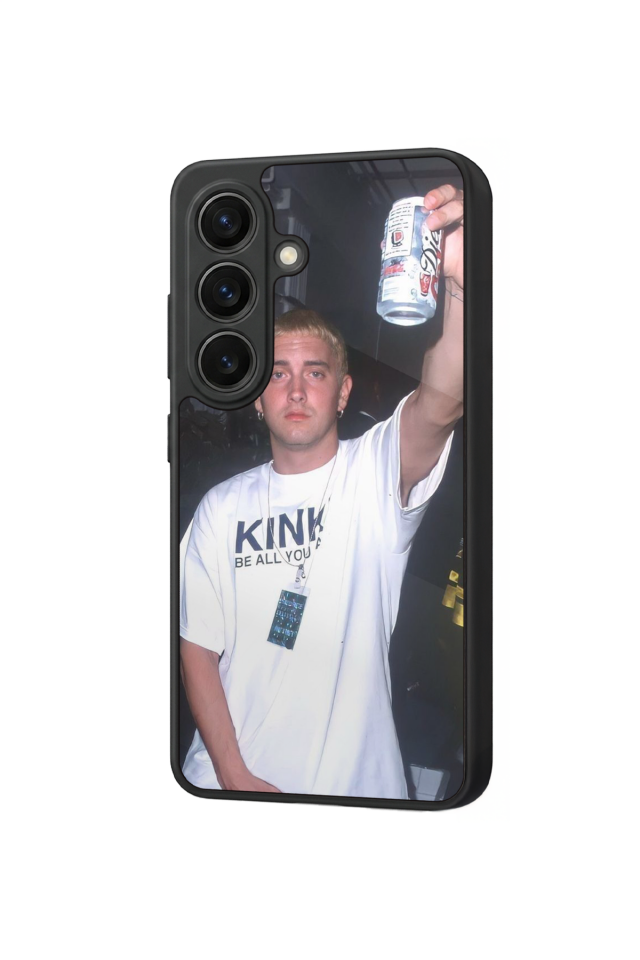 Samsung Galaxy S26 Uyumlu Eminem Tasarımlı Glossy Premium Kılıf