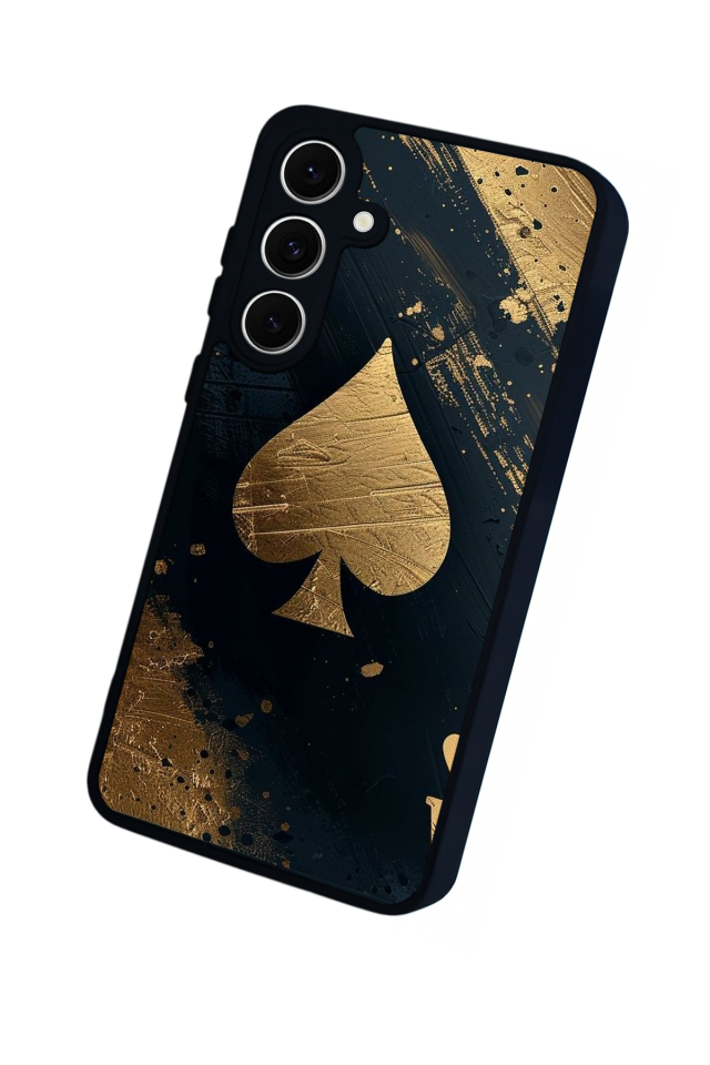Samsung Galaxy A16 Uyumlu Kart Tasarımlı Glossy Premium Kılıf
