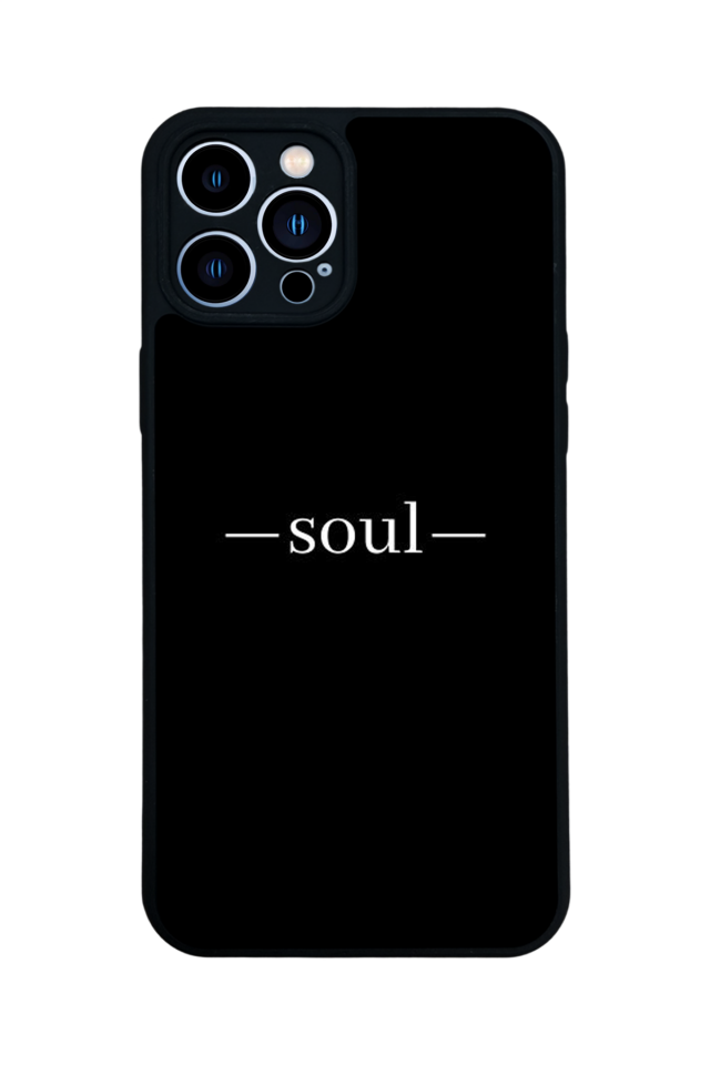 iPhone 13 Pro Max Uyumlu SOUL Tasarımlı Glossy Premium Kılıf
