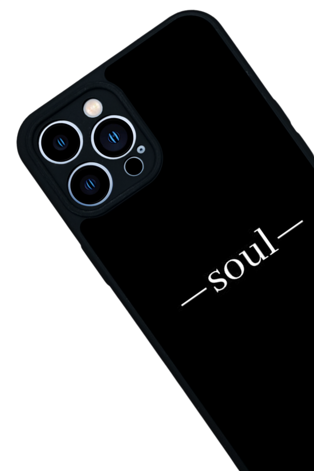 iPhone 13 Pro Max Uyumlu SOUL Tasarımlı Glossy Premium Kılıf