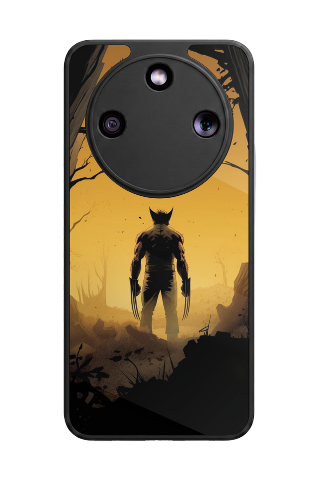 Honor Magic 8 Lite Uyumlu Hulk Tasarımlı Glossy Premium Kılıf
