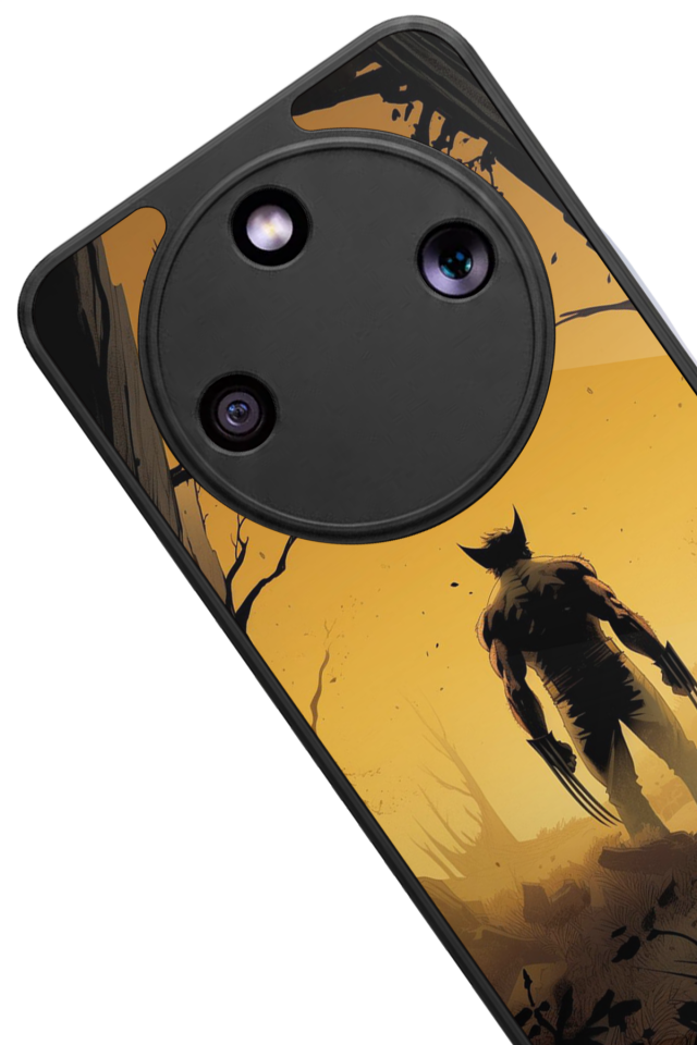 Honor Magic 8 Lite Uyumlu Hulk Tasarımlı Glossy Premium Kılıf