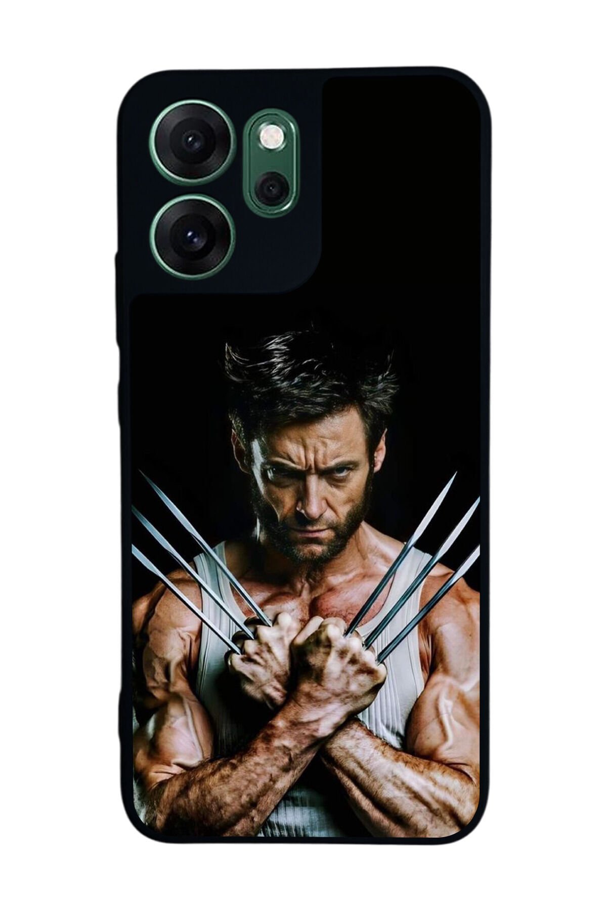 Oppo Reno 14F Uyumlu Wolverine Tasarımlı Glossy Premium Kılıf