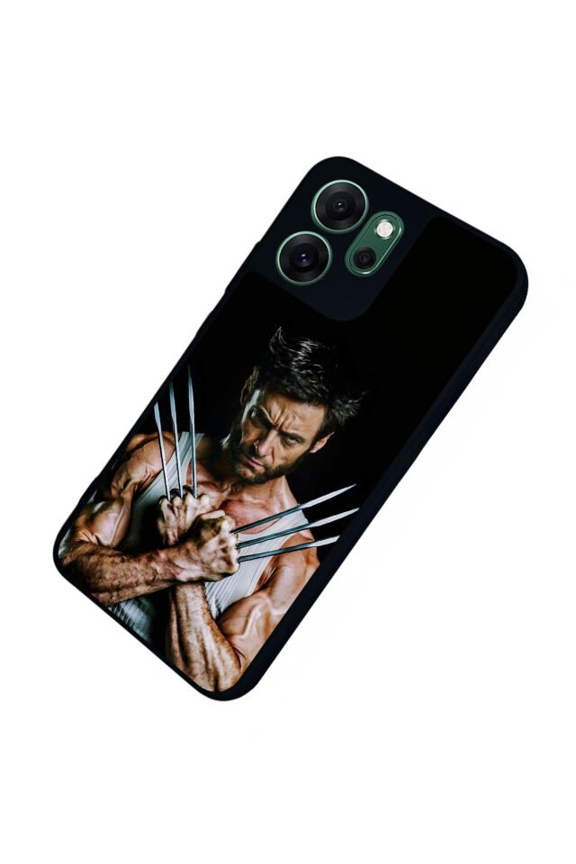 Oppo Reno 14F Uyumlu Wolverine Tasarımlı Glossy Premium Kılıf