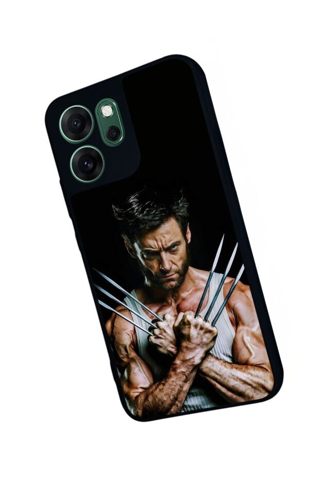 Oppo Reno 14F Uyumlu Wolverine Tasarımlı Glossy Premium Kılıf