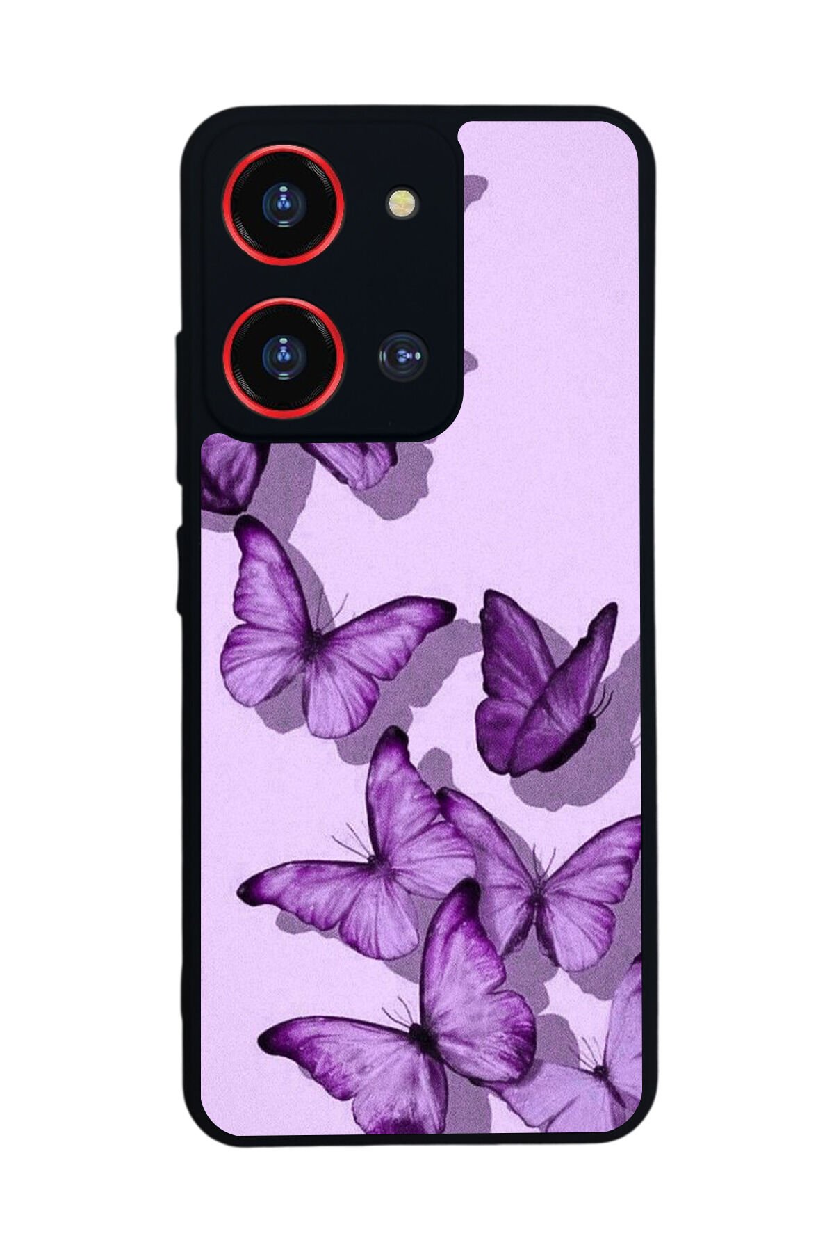 Reeder S19 Max Pro S ZOOM Uyumlu Kelebek Tasarımlı Glossy Premium Kılıf