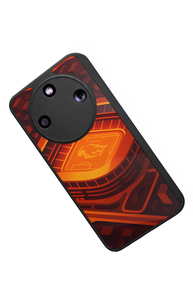 Honor Magic 8 Lite Uyumlu Aslan Tasarımlı Glossy Premium Kılıf